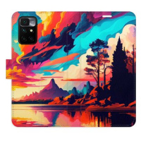 iSaprio flip pouzdro Colorful Mountains 02 pro Xiaomi Redmi 10