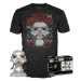 Funko POP! & Tee Box: Star Wars - Holiday Stormtrooper (MT) M