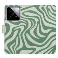 iSaprio Flip pouzdro Zebra Green 02 pro Xiaomi 14