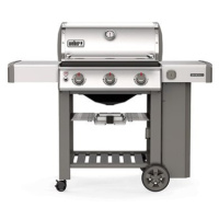 Weber Genesis II S-310 GBS plynový gril, Stainless steel