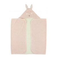 Dětská osuška s kapucí Mrs. Rabbit - 70 x 130 cm