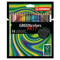 STABILO 6019-24-1-20 ARTY Pastelky šetrné k životnímu prostředí GREENcolors 24 ks balení