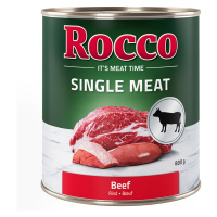 Výhodné balení Rocco Single Meat 24 x 800 g hovězí