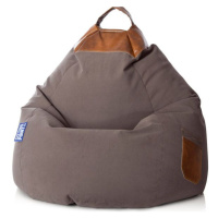 Sitting Point Sedací vak Beanbag Jamie (hnědá, XL (220 l))