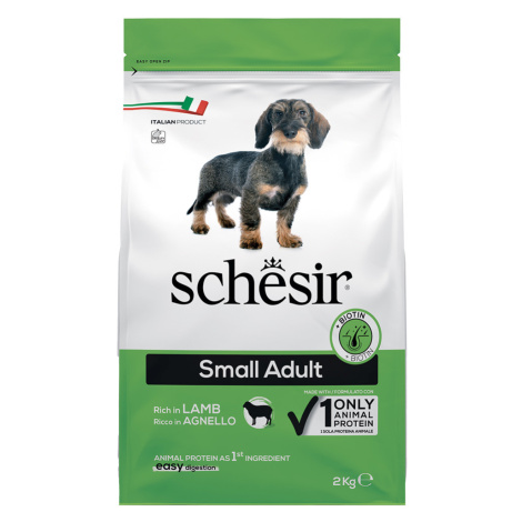 Schesir Dog Small Adult s jehněčím - výhodné balení: 2 x 2 kg