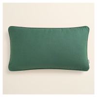 Elegantní povlak na polštář v zelené barvě 30 x 50 cm