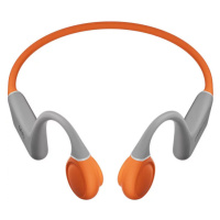 Sluchátka QCY T25 open-ear wireless headphones (gray-orange)