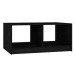 SHUMEE Konferenční stolek černý 75 × 50 × 33,5 cm masivní borové dřevo, 809910