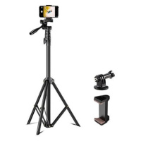 Apexel Upgraded Travel Tripod Stand - Quick release Mount +handle