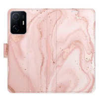 iSaprio flip pouzdro RoseGold Marble pro Xiaomi 11T / 11T Pro