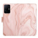 iSaprio flip pouzdro RoseGold Marble pro Xiaomi 11T / 11T Pro