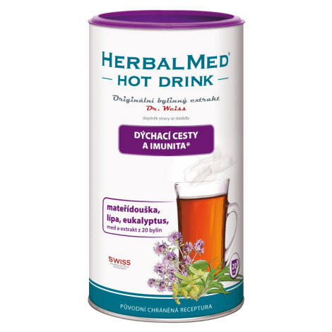 DR.WEISS HERBALMED HotDrink dých.cesty 180 g