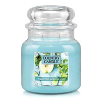 Country Candle Svíčka ve skleněné dóze, Koriandr, jablko a limetka, 453 g