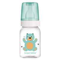 CANPOL BABIES - Láhev s potiskem CUTE ANIMALS 120ml - zelená