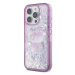 Hello Kitty pro iPhone 16 Pro Max 6,9 fialové Liquid Glitter Anniversary