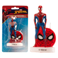Dekora Narozeninová svíčka 3D - Spiderman 9 cm