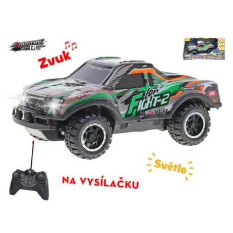 Roadblasters R/C auto terénní 17cm 27MHz plná funkce na baterie se světlem