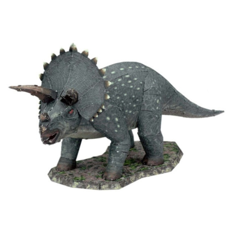 Metal Earth Luxusní ocelová stavebnice Triceratops Metal Earth IQ models