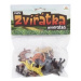 Zvířátka mini safari ZOO plast 5-6cm 12ks v sáčku