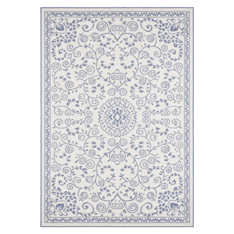 NORTHRUGS - Hanse Home koberce Kusový koberec Twin Supreme 103867 Leyte Blue/Cream – na ven i na