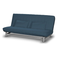 Dekoria Potah na pohovku IKEA  Beddinge krátký, šedo-modrá, potah na pohovku + 2 polštáře, Etna,