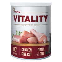 Akinu VITALITY konzerva kuře jemně krájené pro kočky 400 g