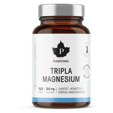 Puhdistamo Triple Magnesium 120 kapslí