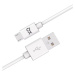 Kabel XQISIT NP Charge & Sync micro USB to USB-A 2.0 100 white (50880)
