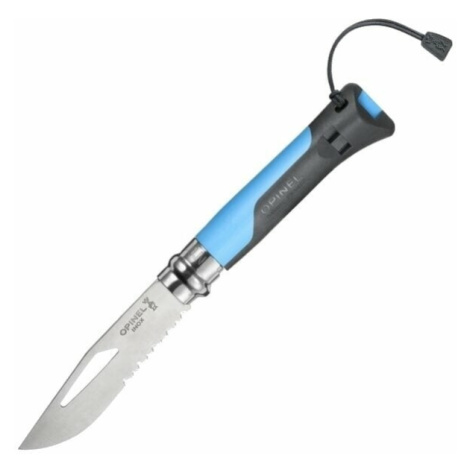 Opinel N°08 Stainless Steel Outdoor Plastic Blue Blue Turistický nůž