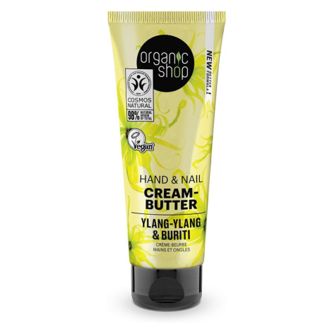 Organic Shop Krémové máslo na ruce a nehty Ylang-ylang a buriti 75 ml