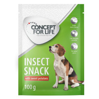 Concept for Life Insect Snack,100 g - 10 % sleva - s batáty