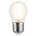 PAULMANN LED kapka 6,5 W E27 mat teplá bílá stmívatelné 286.57 P 28657
