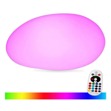 LED RGB Stmívatelná venkovní lampa LED/1W/230V 28cm IP67 + DO Donoci