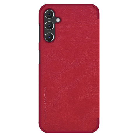 Flipové pouzdro Nillkin Qin Book pro Samsung Galaxy A14 5G, červená