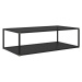 322903 vidaXL Coffee Table Black 120x60x35 cm Tempered Glass