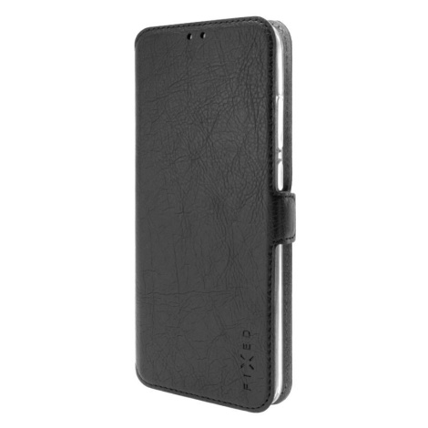 pouzdro na mobil Tenké pouzdro typu kniha Fixed Topic pro Samsung Galaxy A32 5G, černé