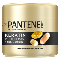 Pantene Thick & Strong Keratin Protect Vlasová Maska 300 ml pro Jemné a Slabé Vlasy