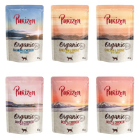 Purizon, 24 kapsiček / konzerviček - 22 + 2 zdarma - Organic míchané balení (kuřecí, hovězí,loso