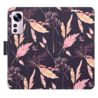 iSaprio flip pouzdro Ornamental Flowers 02 pro Xiaomi 12 / 12X