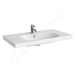 Geberit 500.623.01.2 - Umyvadlo 900x482 mm, otvor pro baterii, s přepadem, bílá