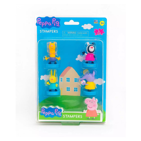 Peppa Pig: 4 figurky s razítkem - blister