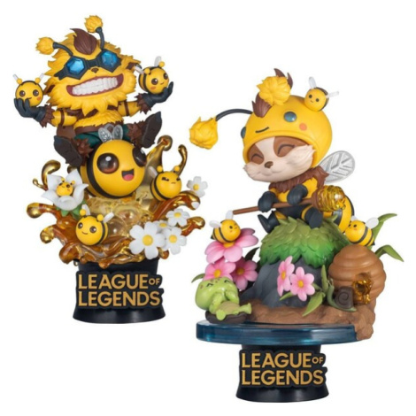 Figurky League of Legends - Beemo & BZZZiggs Diorama Stage 119 Beast Kingdom