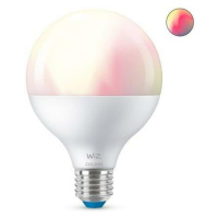 LED Žárovka WiZ Colors Globe 8718699786359 E27 G95 11-75W 1055lm 2200-6500K, RGB 16 mil. barev, 