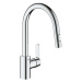 Dřezová baterie Grohe Get s vytahovací sprškou, 2 proudy chrom 31484001