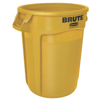 Rubbermaid Univerzální kontejner BRUTE®, kulatý, objem 121 l, žlutá