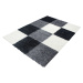 Ayyildiz koberce Kusový koberec Life Shaggy 1501 black - 80x150 cm