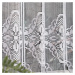 Dekorační metrážová vitrážová záclona SIMONA bílá výška 70 cm MyBestHome Cena záclony je uvedena