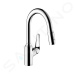 Hansgrohe 71801000 - Dřezová baterie M429-H180 s výsuvnou sprškou, chrom