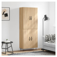 vidaXL Skříň highboard dub sonoma 69,5 x 34 x 180 cm kompozitní dřevo