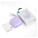 Joyroom Jelly Series JR-L002 powerbanka 10000mAh 22,5W se zabudovaným kabelem USB-C Fialová